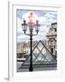 View of the Pyramid and the Louvre Museum Building, Paris, France, Europe-Philippe Hugonnard-Framed Photographic Print