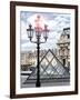 View of the Pyramid and the Louvre Museum Building, Paris, France, Europe-Philippe Hugonnard-Framed Photographic Print