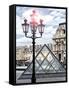 View of the Pyramid and the Louvre Museum Building, Paris, France, Europe-Philippe Hugonnard-Framed Stretched Canvas