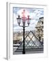 View of the Pyramid and the Louvre Museum Building, Paris, France, Europe-Philippe Hugonnard-Framed Photographic Print