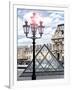 View of the Pyramid and the Louvre Museum Building, Paris, France, Europe-Philippe Hugonnard-Framed Photographic Print