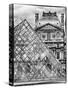 View of the Pyramid and the Louvre Museum Building, Paris, France, Europe-Philippe Hugonnard-Stretched Canvas