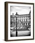 View of the Pyramid and the Louvre Museum Building, Paris, France-Philippe Hugonnard-Framed Photographic Print