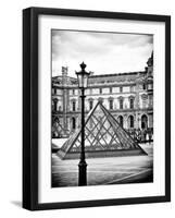 View of the Pyramid and the Louvre Museum Building, Paris, France-Philippe Hugonnard-Framed Photographic Print