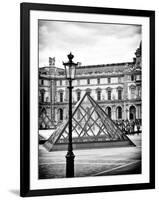 View of the Pyramid and the Louvre Museum Building, Paris, France-Philippe Hugonnard-Framed Photographic Print