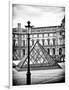 View of the Pyramid and the Louvre Museum Building, Paris, France-Philippe Hugonnard-Framed Photographic Print