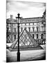 View of the Pyramid and the Louvre Museum Building, Paris, France-Philippe Hugonnard-Mounted Photographic Print