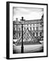 View of the Pyramid and the Louvre Museum Building, Paris, France-Philippe Hugonnard-Framed Photographic Print