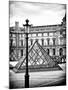 View of the Pyramid and the Louvre Museum Building, Paris, France-Philippe Hugonnard-Mounted Photographic Print