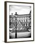 View of the Pyramid and the Louvre Museum Building, Paris, France-Philippe Hugonnard-Framed Premium Photographic Print