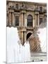 View of the Pyramid and the Louvre Museum Building, Paris, France-Philippe Hugonnard-Mounted Photographic Print