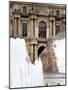 View of the Pyramid and the Louvre Museum Building, Paris, France-Philippe Hugonnard-Mounted Photographic Print