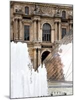 View of the Pyramid and the Louvre Museum Building, Paris, France-Philippe Hugonnard-Mounted Premium Photographic Print