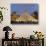 View of the Pyramid and the Louvre Museum Building-null-Premium Photographic Print displayed on a wall