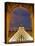 View of the Pyramid and the Louvre Museum Building-null-Stretched Canvas