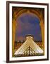 View of the Pyramid and the Louvre Museum Building-null-Framed Photographic Print