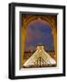 View of the Pyramid and the Louvre Museum Building-null-Framed Photographic Print