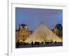 View of the Pyramid and the Louvre Museum Building-null-Framed Photographic Print