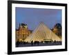 View of the Pyramid and the Louvre Museum Building-null-Framed Photographic Print