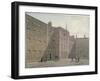 View of the Quadrangle at Bridewell, City of London, 1810-George Shepherd-Framed Giclee Print