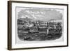 View of the Quarantine Grounds and Buildings at Staten Island, N. Y..-null-Framed Giclee Print