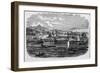 View of the Quarantine Grounds and Buildings at Staten Island, N. Y..-null-Framed Giclee Print