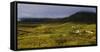 View of the Quiraing from Brogaig on the Isle of Skye, Inner Hebrides, Scotland, United Kingdom-John Woodworth-Framed Stretched Canvas