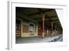 View of the Railway Station-null-Framed Giclee Print