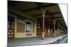 View of the Railway Station-null-Mounted Giclee Print