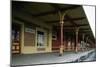 View of the Railway Station-null-Mounted Giclee Print