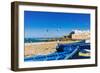 View of the Ramparts of the Old City, Essaouira, Morocco-Nico Tondini-Framed Photographic Print