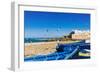 View of the Ramparts of the Old City, Essaouira, Morocco-Nico Tondini-Framed Photographic Print