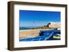 View of the Ramparts of the Old City, Essaouira, Morocco-Nico Tondini-Framed Photographic Print