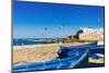 View of the Ramparts of the Old City, Essaouira, Morocco-Nico Tondini-Mounted Photographic Print