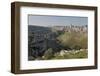 View of the Ravine and the Sassi Area of Matera with Matera Cathedral, Basilicata, Italy, Europe-Martin Child-Framed Photographic Print