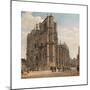 View of the Regensburg Cathedral-Jakob Alt-Mounted Premium Giclee Print