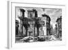 View of the Remains of the Forum of Nerva, from the 'Views of Rome' Series, 1758-Giovanni Battista Piranesi-Framed Giclee Print