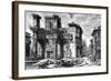 View of the Remains of the Forum of Nerva, from the 'Views of Rome' Series, 1758-Giovanni Battista Piranesi-Framed Giclee Print