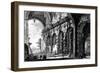 View of the Remains of the Temple of Claudius Near the Church of Santi Giovanni E Paolo, from the…-Giovanni Battista Piranesi-Framed Giclee Print