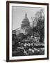 View of the Renovation of the New Capitol Building-null-Framed Photographic Print