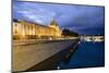 View of the Rhone and Hotel Dieu from Pont De La Guillotiere-Massimo Borchi-Mounted Photographic Print