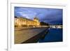 View of the Rhone and Hotel Dieu from Pont De La Guillotiere-Massimo Borchi-Framed Photographic Print