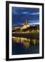 View of the Rhone and Hotel Dieu from Pont Wilson-Massimo Borchi-Framed Premium Photographic Print