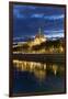 View of the Rhone and Hotel Dieu from Pont Wilson-Massimo Borchi-Framed Premium Photographic Print