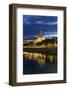 View of the Rhone and Hotel Dieu from Pont Wilson-Massimo Borchi-Framed Photographic Print