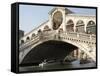 View of the Rialto Bridge on the Grand Canal Built in the Sixteenth Century, Venice, Italy-Prisma-Framed Stretched Canvas