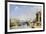 View of the Riva Degli Schiavoni and Bacino di San Marco from Steps of St. Maria della Salute-Edward Pritchett-Framed Giclee Print