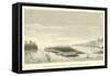 View of the River Apu-Paro and the Sacramento Plains-Édouard Riou-Framed Stretched Canvas