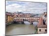 View of the River Arno and Ponte Vecchio, Florence, UNESCO World Heritage Site, Tuscany, Italy, Eur-Godong-Mounted Photographic Print