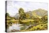 View of the River Conway-Benjamin Williams Leader-Stretched Canvas